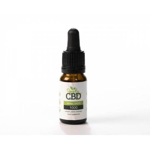 Bild von Simply CBD Black CBD Oil – 10% Strength (from 10ml)