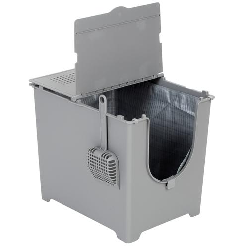 Bild von Modko Grey Flip Cat Litter Box