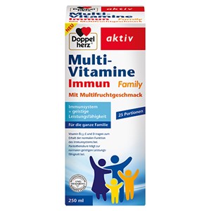 Bild von Doppelherz Health Immune system & cell protection Multi-Vitamins Immun Family 250 ml